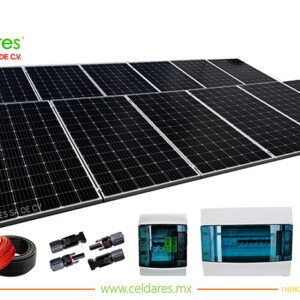 Sistema de 12 paneles solares a 220V