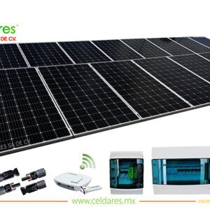 Sistema de 14 paneles solares a 110V