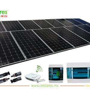 Sistema de 16 paneles solares a 220V