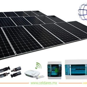 Sistema de 18 paneles solares a 220V