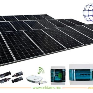 Sistema de 22 paneles solares a 220V