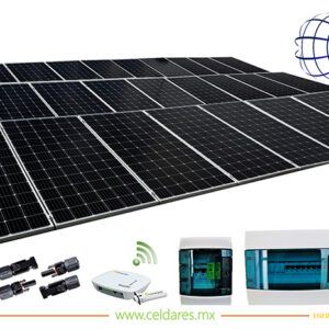Sistema de 26 paneles solares a 220V
