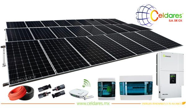 Sistema de 26 paneles solares a 220V