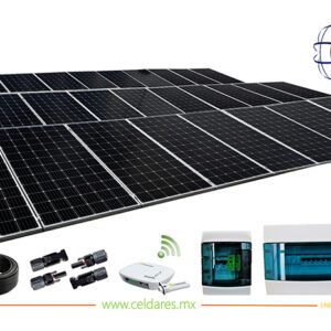 Sistema de 28 paneles solares a 220V