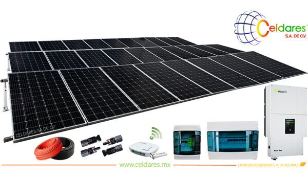 Sistema de 28 paneles solares a 220V