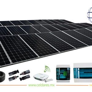 Sistema de 30 paneles solares a 220V