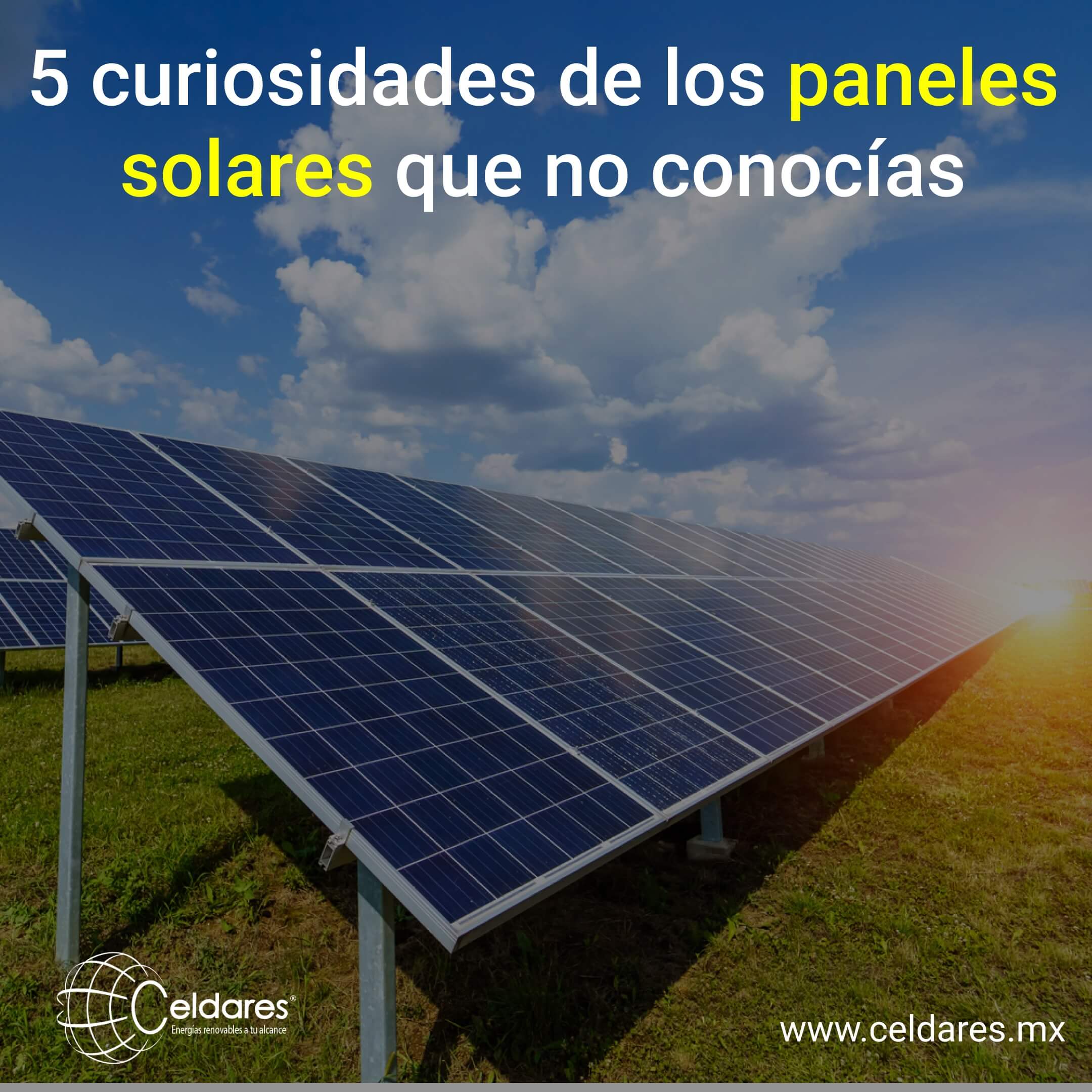 5 curiosidades de los paneles solares que no conocías