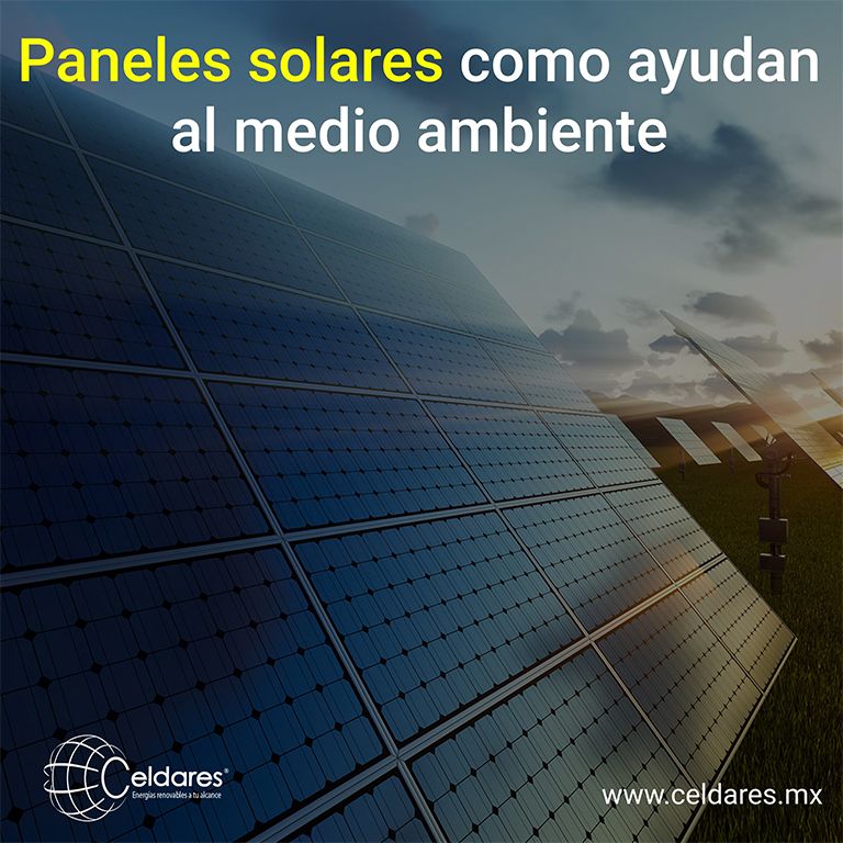 Paneles solares como ayudan al medio ambiente