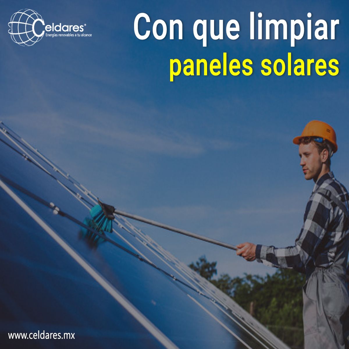 Con que limpiar paneles solares