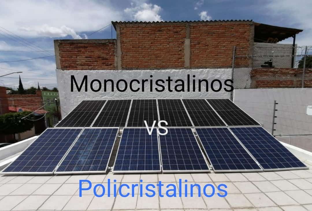 Diferencias entre paneles solares monocristalinas y policristalinas